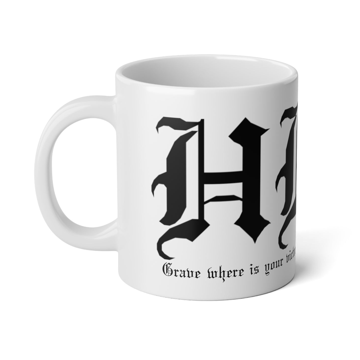 HeRose Jumbo Mug, 20oz