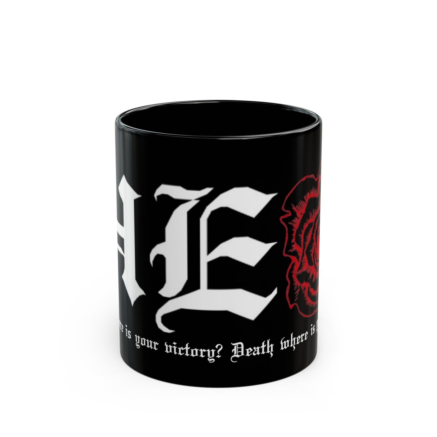 HeRose Black Mug (11oz, 15oz)