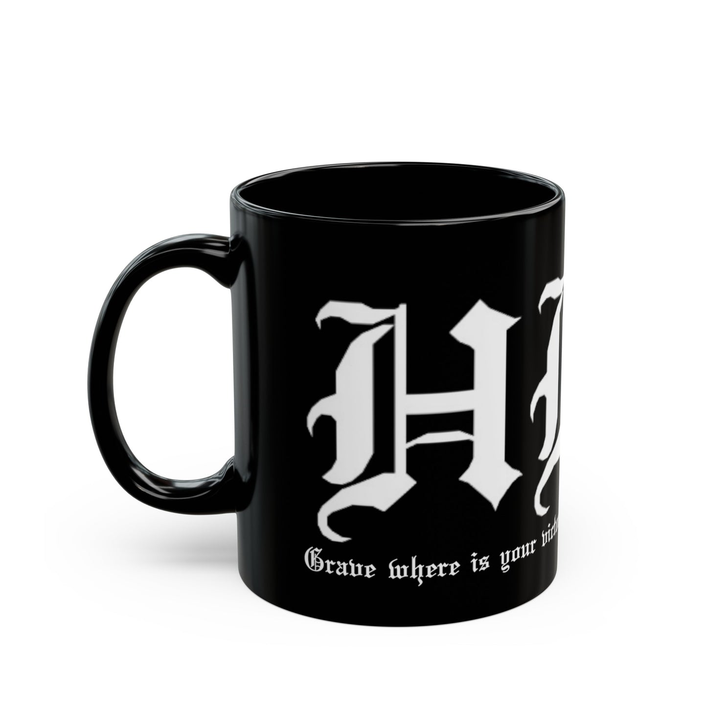 HeRose Black Mug (11oz, 15oz)