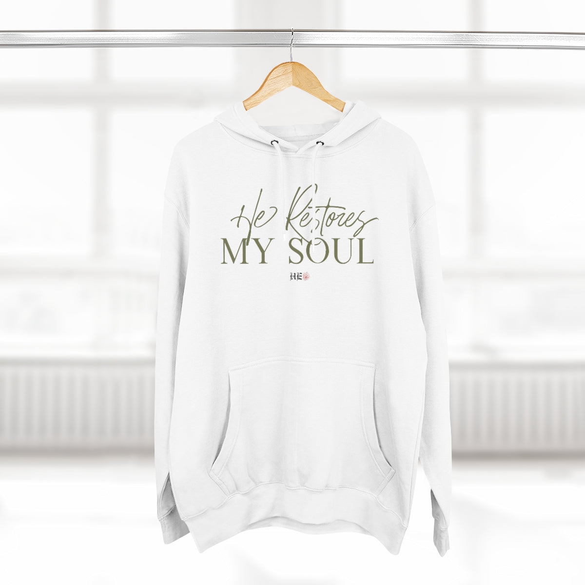 He Restores My Soul Hoodie