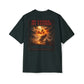T‑Shirt — "My Father, My Father" Dramatic Religious Back Print Oversized Tee