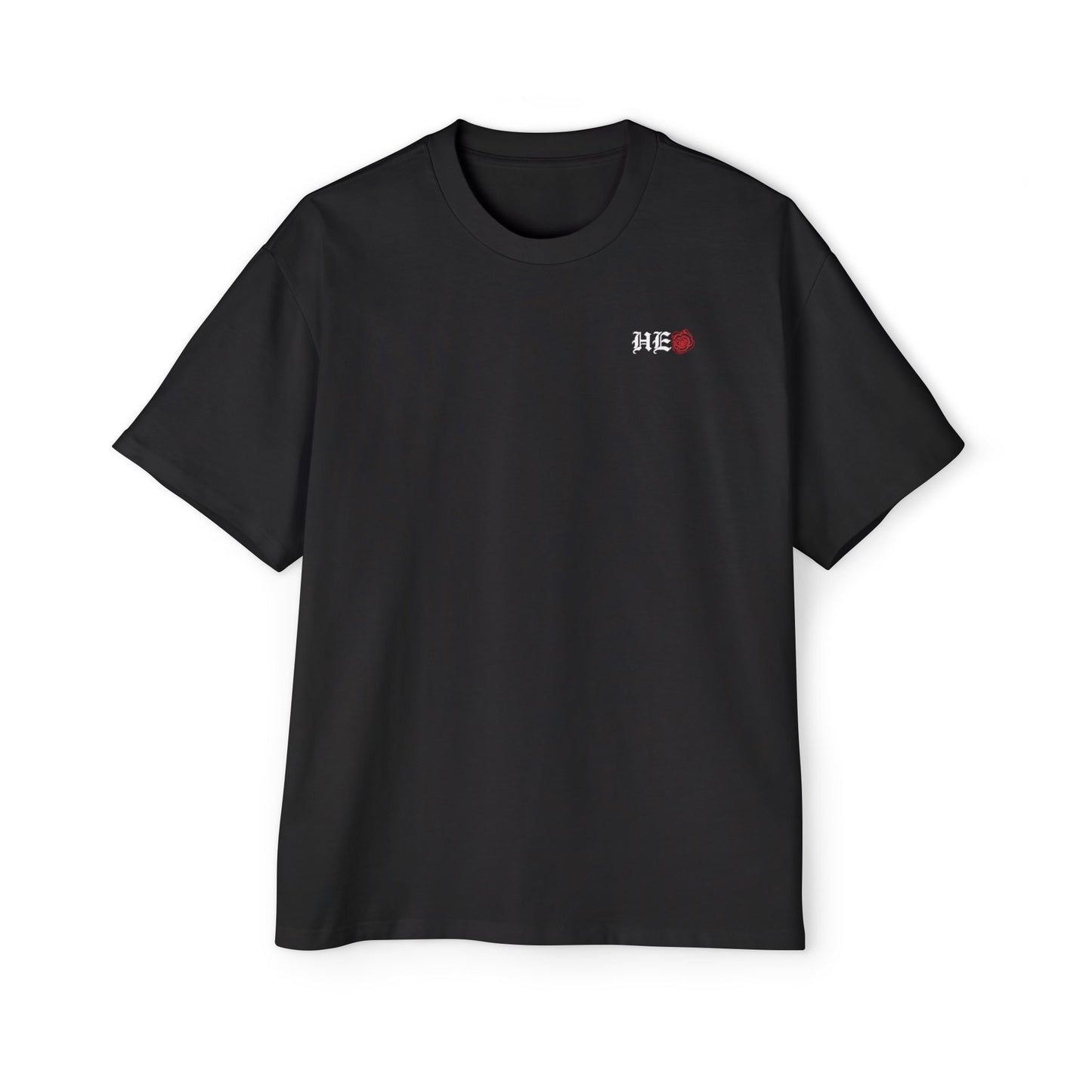 Oversized Tee — "GET UP!" Inspirational Religious Graphic T-Shirt