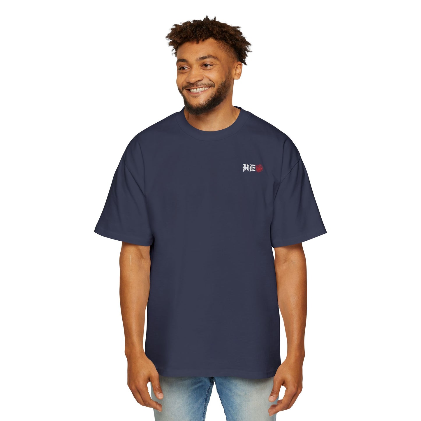 Oversized Tee — "GET UP!" Inspirational Religious Graphic T-Shirt