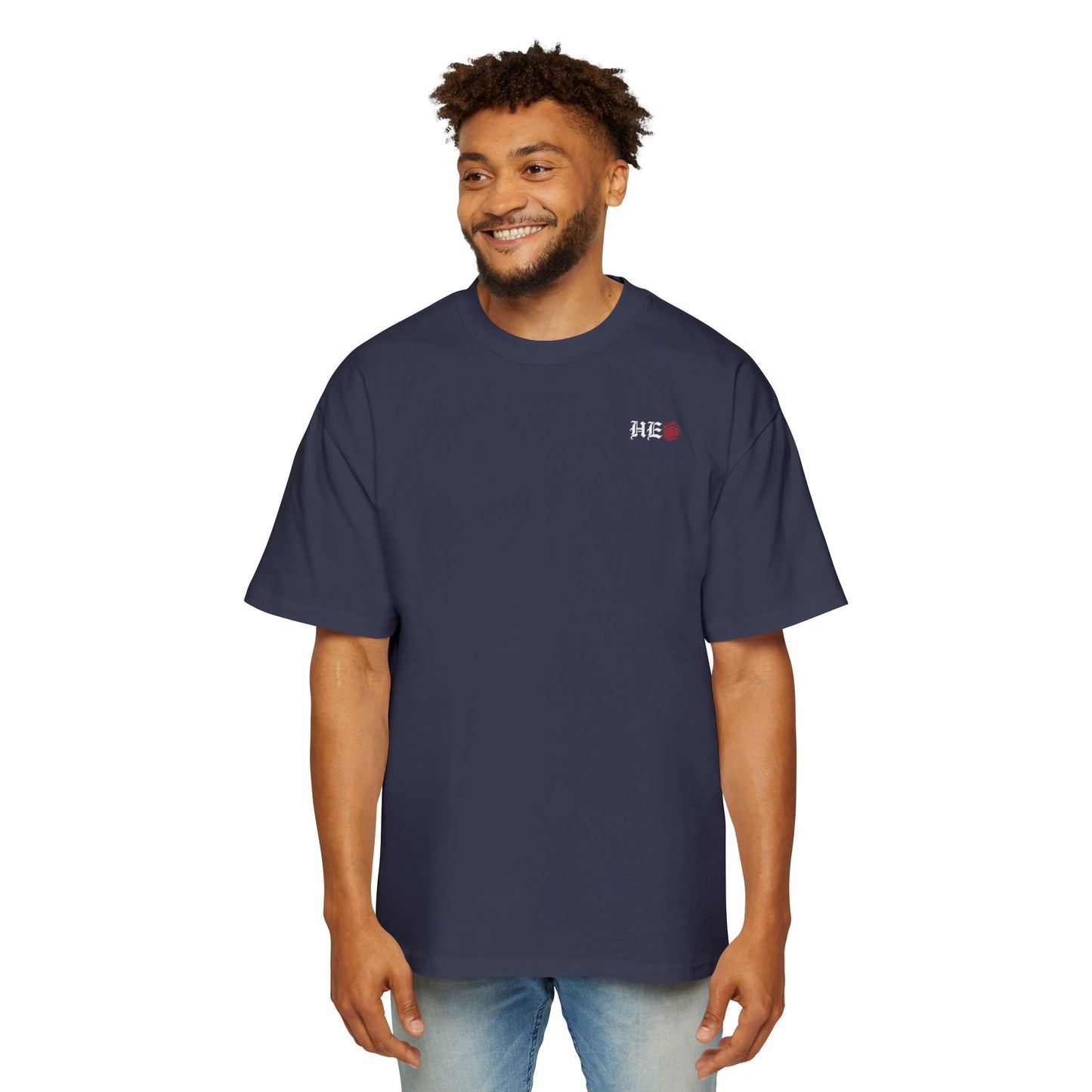 Oversized Tee — "WHO IS THIS?" Vintage Mythic Poster Graphic