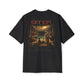 Oversized Tee — "GET UP!" Inspirational Religious Graphic T-Shirt