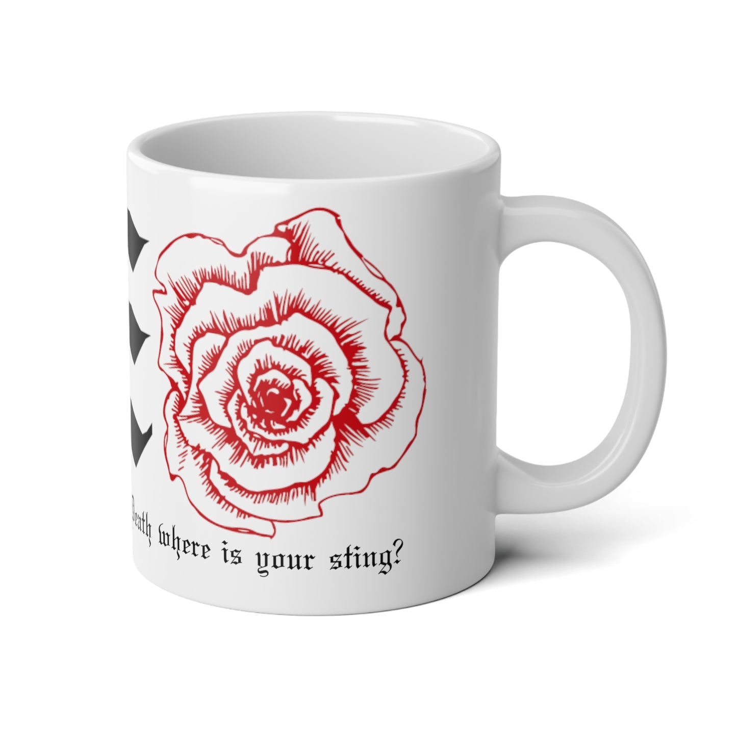 HeRose Jumbo Mug, 20oz