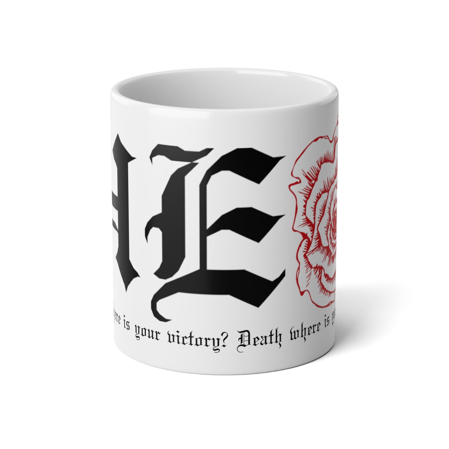 HeRose Jumbo Mug, 20oz