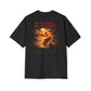T‑Shirt — "My Father, My Father" Dramatic Religious Back Print Oversized Tee
