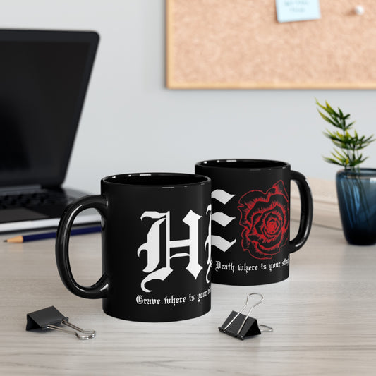 HeRose Black Mug (11oz, 15oz)