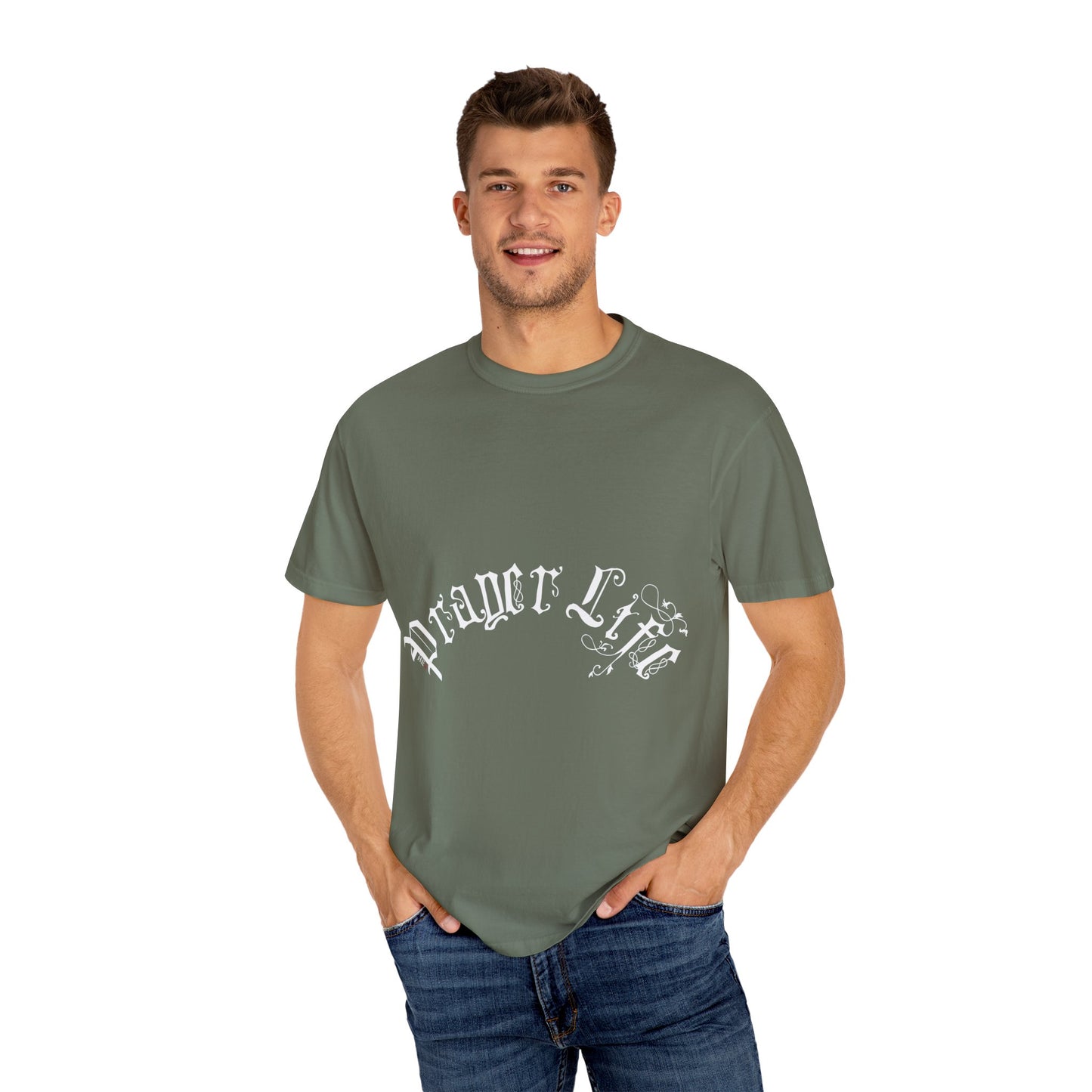 Prayer Life-Dyed T-shirt