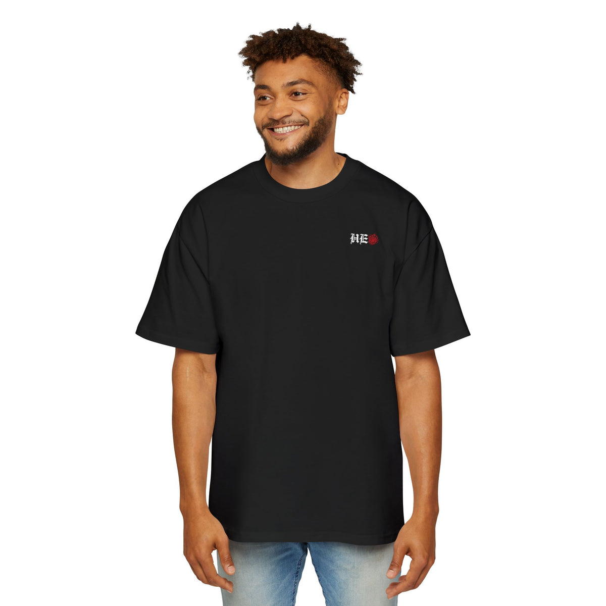 T‑Shirt — "My Father, My Father" Dramatic Religious Back Print Oversized Tee
