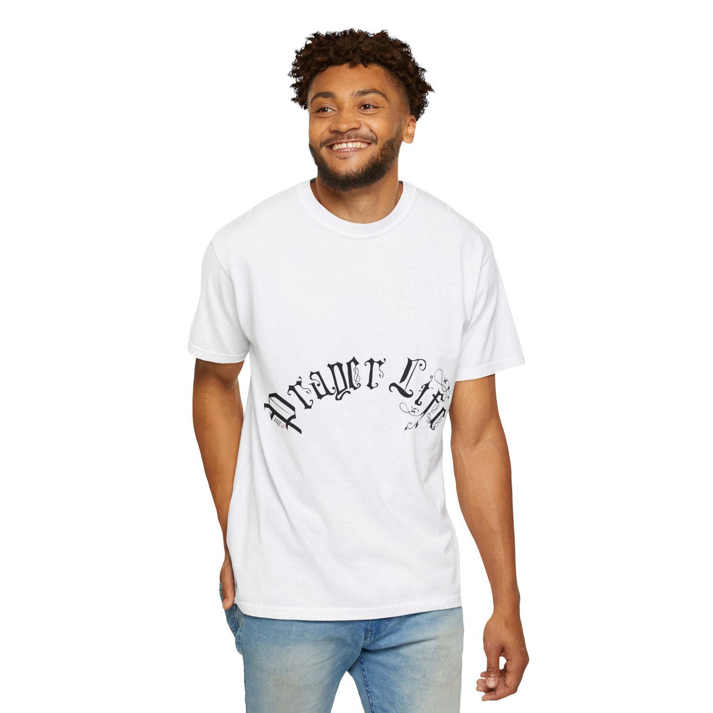 Prayer Life-Dyed T-shirt
