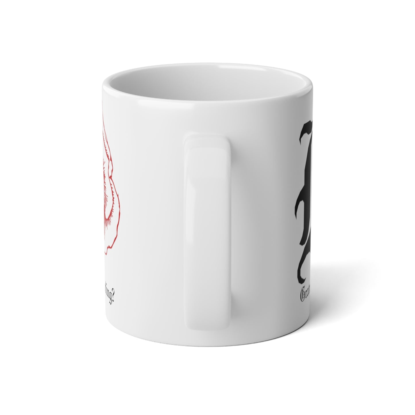 HeRose Jumbo Mug, 20oz