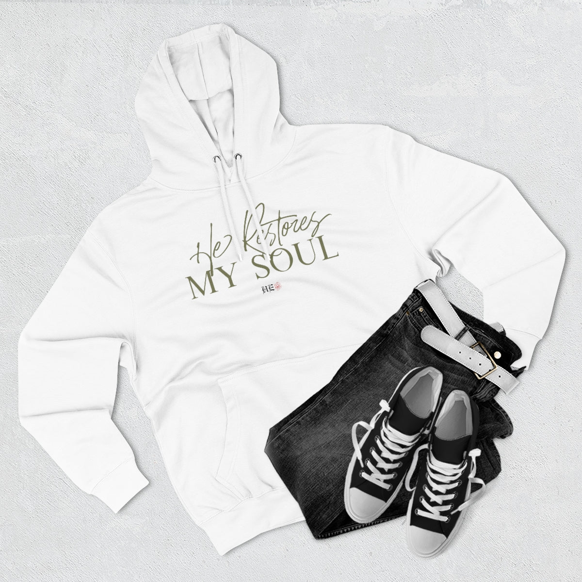 He Restores My Soul Hoodie